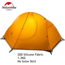 Load image into Gallery viewer, 15% Naturehike Cycling Backpack Tent Ultralight 20D/210T For 1 Person NH18A095-D