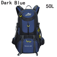 Load image into Gallery viewer, 40L 50L 60L Outdoor Waterproof Bags Backpack Men Mountain Climbing Sports Rucksack Hiking Bagpacks Women Bag Camping Travel Bag