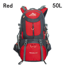 Load image into Gallery viewer, 40L 50L 60L Outdoor Waterproof Bags Backpack Men Mountain Climbing Sports Rucksack Hiking Bagpacks Women Bag Camping Travel Bag