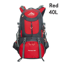 Load image into Gallery viewer, 40L 50L 60L Outdoor Waterproof Bags Backpack Men Mountain Climbing Sports Rucksack Hiking Bagpacks Women Bag Camping Travel Bag