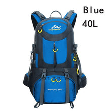 Load image into Gallery viewer, 40L 50L 60L Outdoor Waterproof Bags Backpack Men Mountain Climbing Sports Rucksack Hiking Bagpacks Women Bag Camping Travel Bag