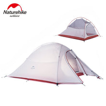 Load image into Gallery viewer, Naturehike Cloud Up Series 1 2 3 Person Camping Tent Outdoor Ultralight Camp Equipment Gear