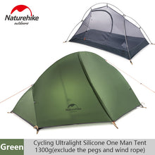 Load image into Gallery viewer, Naturehike Outdoor Single Ultralight Tent Double-layer Professional Camping Riding Wild Tent Anti-rainstorm