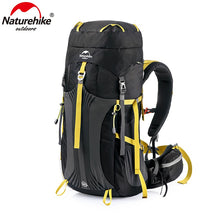 Load image into Gallery viewer, Naturehike Hiking Backpack Professional Climbing Bag 45L/55L/65L Large Capacity Outdoor Hiking Climbing Camping Travel Rucksack
