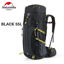 Load image into Gallery viewer, Naturehike Hiking Backpack Professional Climbing Bag 45L/55L/65L Large Capacity Outdoor Hiking Climbing Camping Travel Rucksack
