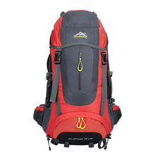Load image into Gallery viewer, Professional 70L Large Mountaineering Backpack Waterproof Nylon Outdoor Travel Bags Camping Hiking Climbing Bagpack HAB022
