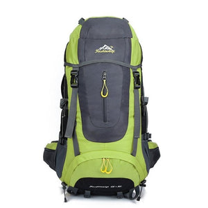 Professional 70L Large Mountaineering Backpack Waterproof Nylon Outdoor Travel Bags Camping Hiking Climbing Bagpack HAB022