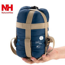 Load image into Gallery viewer, Naturehike Splicing Envelope Sleeping Bag Ultralight Adult Portable Outdoor Camping Hiking Sleeping Bags Spring Autumn 1.9*0.75m
