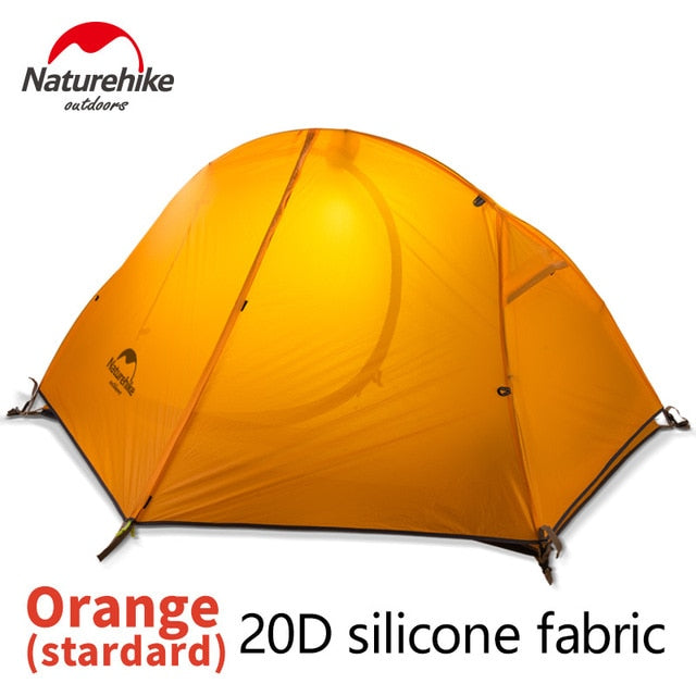 NatureHike Silicone Portable Ultralight Tent Waterproof 4000+ tents Double Layer Outdoor Camping Travel Tent NH Camping Tents
