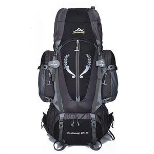 Large 85L Outdoor Backpack Travel Multi-purpose Climbing Backpacks Hiking Big Capacity Rucksacks Camping Waterproof Sports Bags