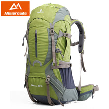 Load image into Gallery viewer, Maleroads High quality Professional Climb backpack Travel backpack Trekking Rucksack Camp Equipment Hike Gear 50L 60L  Men Women
