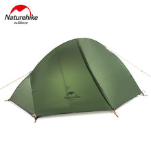 Load image into Gallery viewer, Naturehike Ultralight 1Person Camping Tent Backpacking Trekking Hiking Cycling Single Tents Waterproof PU4000 Green1.3KG
